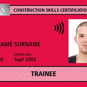 Trainee CSCS card