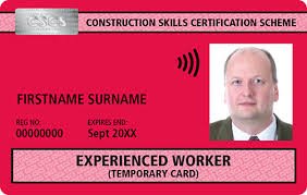 Expirence Worker CSCS Cards